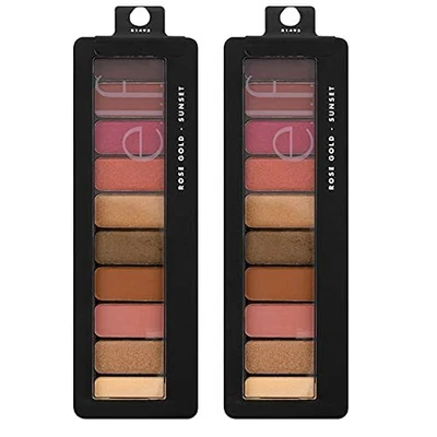 $12.79 • Buy 2 Pack E.l.f. Eyeshadow Palette, Rose Gold - Sunset 81495
