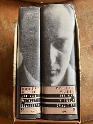 The Man Without Qualities By Robert Musil Volume I & II Hardcover • $11.50