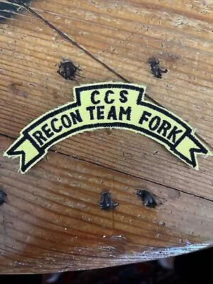 Vietnam RT Fork CCS Recon Team Airborne MACV SOG Special Forces SF Patch • $14.99