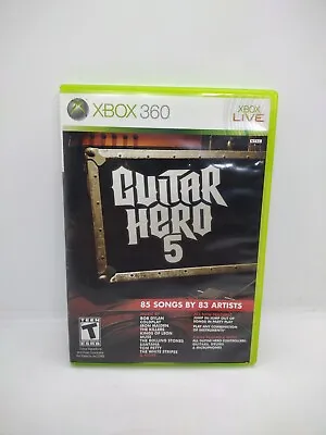 $17.10 • Buy Guitar Hero 5 (Microsoft Xbox 360, 2009) No Manual