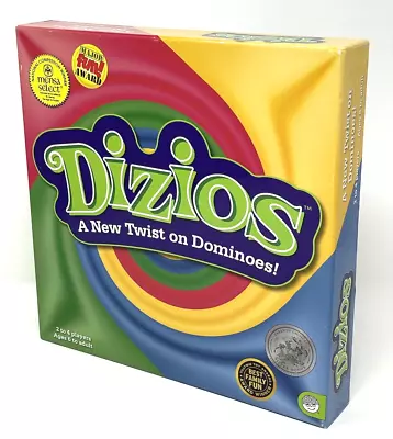 Dizios Game - A New Twist On Dominos Match Colors Instead Of Dots 2009 Complete! • $39.95