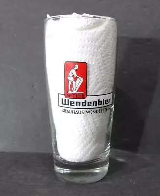 Vtg. Veba-Glas Wendenbier German Beer Glass 0.25L Brauhaus Wendelstein Seit 1818 • $17.95