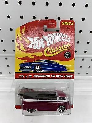 Hot Wheels Classics Series 2 Customized VW Drag Truck Exclusive Pink Very Rare • $200