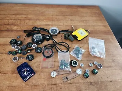 VINTAGE LOT Of 40 🧭 COMPASSES  • $75