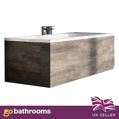 Urban Brown MDF 1800mm Adjustable Bathroom End Bath Panel  | Can Cut To Size • £132.87