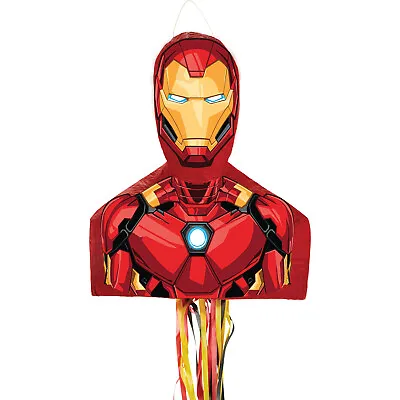 Childs Kids Ironman Marvel Avengers Pull Pinata Party Game Birthday Accessory • $31.11