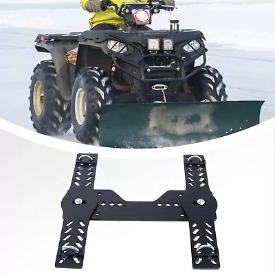 ATV Universal Snow Plow Kit 105745 Plow Mount Bracket Black Powder Coating Steel • $55.99