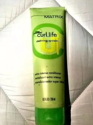 Curl Life Extra Intense Conditioner By Matrix 8.5 Oz • $25.99