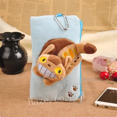 £11.84 • Buy Studio Ghibli My Neighbor Totoro Cat Bus Plush Phone Case Coin Purse New