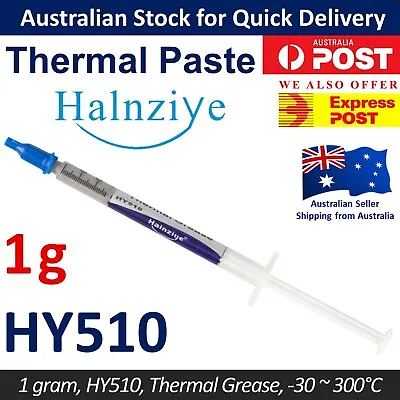 Thermal Paste HY510 1g CPU GPU Heatsink Silicon Grease Compound • $3.95