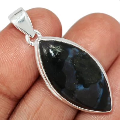 Natural Mystic Merlinite Crystal - Madagascar 925 Silver Pendant Jewelry CP34124 • $18.99