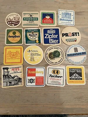 Vintage Set Of 16 German Beer Coasters • $5.60