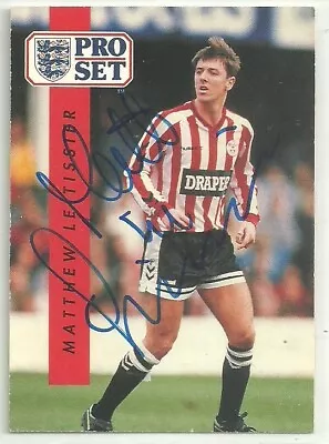 Matt Le Tissier - SOUTHAMPTON - Signed Proset Card • £1.99