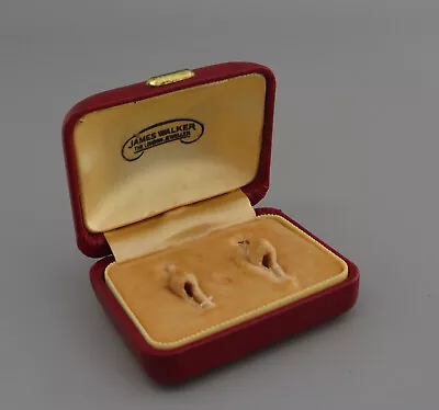 Vintage Rigid James Walker Gift / Presentation Box - Ideal For Cufflinks • £28.99