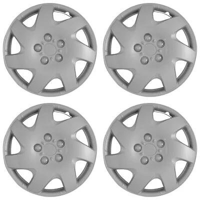16  Set Of 4 Wheel Covers Full Rim Snap On Hub Caps Fit R16 Tire & Steel Wheels • $35.44