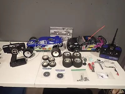 $274.93 • Buy Lot Of Gas Remote Control E-flite Remote O.S.Engine 2 Cars Associated Electrics