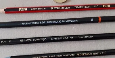£7.50 • Buy Artist Painter Lot Of Pencils Staedtler Chinagraph Rexel Cumberland Progresso