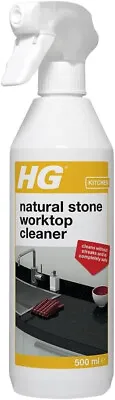 HG Granite Marble And Other Natural Stone Kitchen Worktop Cleaner Spray 500ml • £7.98