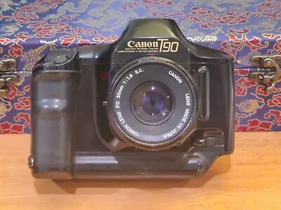 Canon T90 Self-metering Film Camera With 50mm F1.8 Lens. • £130