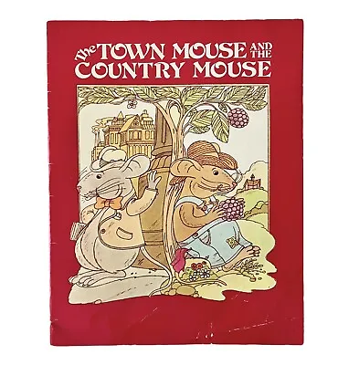 The Town Mouse And The Country Mouse An Aesop Fable Troll Associates 1979 • $6