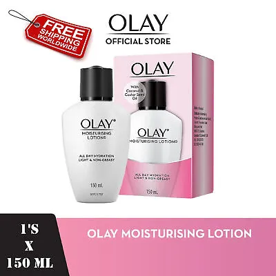 $82.72 • Buy New Olay Moisturizing Whitening Lotion 1x150ml SPF19 UVA/UVB UV For Skin Healthy