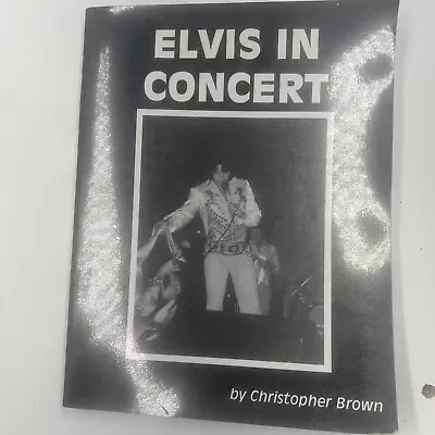 Elvis In Concert Christopher Brown 1993 Very Rare • $39.99