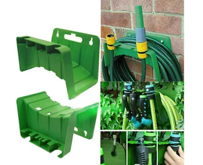 Garden Hose Pipe Hanger Wall Mounted Cable Tidy Storage Shed Hose Reel Holder Uk • £6.78