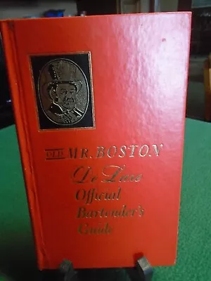 Old Mr. Boston De Luxe Official Bartender's Guide 1967 40th Print VG Vintage • $10