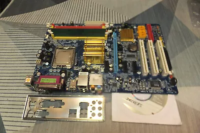 GIGABYTE GA-945PL-S3 REV:3.3  Intel 945P Motherboard +CPU 1.8GHz +RAM 1Gb +I/O • $50