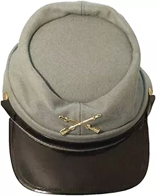 Civil War Wool Lined Kepi Hat • $20.97