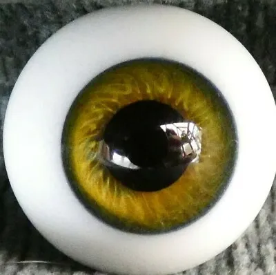 £43.99 • Buy Round Glass Paperweight Eyes - Reborn Dolls Eyes - Choice Of Colours 14mm - 24mm