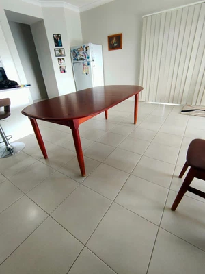 $400 • Buy Extendable Kitchen Table And 8 Chairs