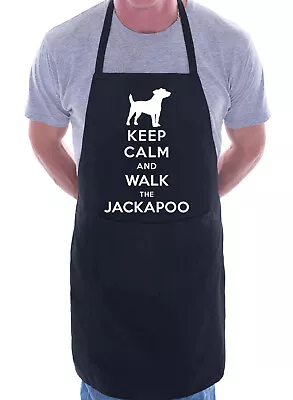 Keep Calm And Walk The Jackapoo Dog Funny BBQ Novelty Cooking  Apron • £9.99