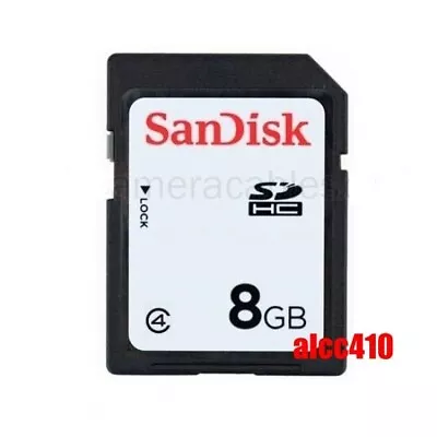 Sandisk 8GB SD SDHC 8G Memory Card In Sydney *Genuine Brand New* • $35.95