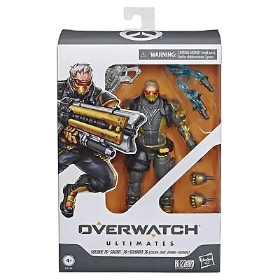 Hasbro Overwatch Ultimates Series Soldier 76 6  Collectible Action Figure • £14.99