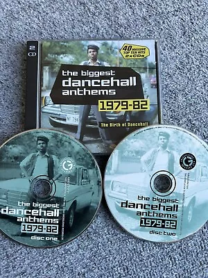 THE BIGGEST DANCEHALL ANTHEMS 1979-82 Two Cd Album Eek-A-Mouse Wailing Souls • £1.20