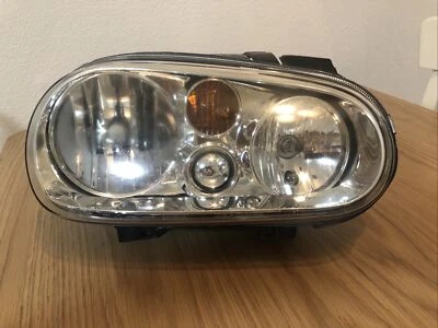 $69 • Buy 00-05 Mk4 VW Golf GTI RIGHT Passenger Side Headlight W/ Fog Light +Bulbs