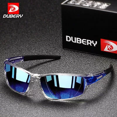 DUBERY Sports Polarized Sunglasses Mens Women Lightweight Driving Glasses UV400 • £3.87