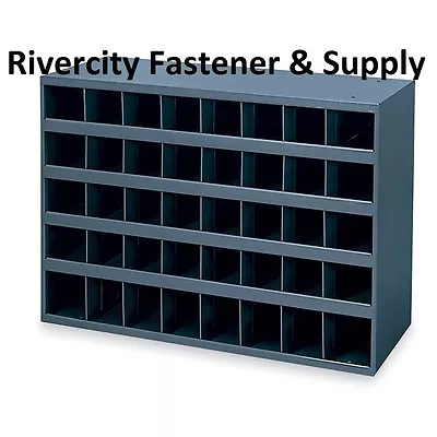 Metal 40 Hole Storage Bin / Cabinet For Nuts And Bolts / Fasteners / Screws • $230.88