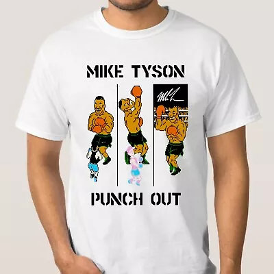 Rare Mike Tyson Punch Out Video Game Gift Funny Men All Size T-Shirt THA1755 • $16.99