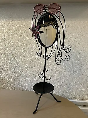 Jewellery Stand With Mirror  • £4.99