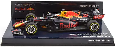 Minichamps Red Bull - Verstappen - 2020 Abu Dhabi 1:43 Diecast F1 Car 410201733 • $65.09