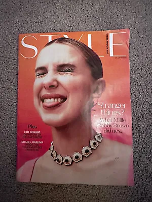 Sunday Times STYLE Magazine 27/8/23 27th August 2023 Millie Bobby Brown • $7.58