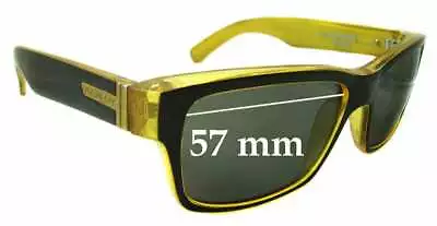 SFx Replacement Sunglass Lenses Fits Von Zipper Fulton - 57mm Wide • $42.99