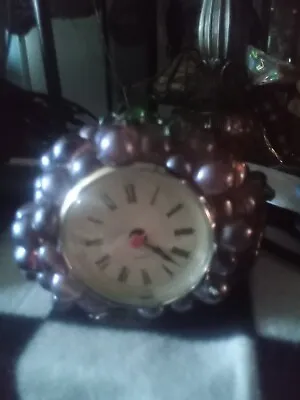 Grape Cluster Miniature Clock • $12