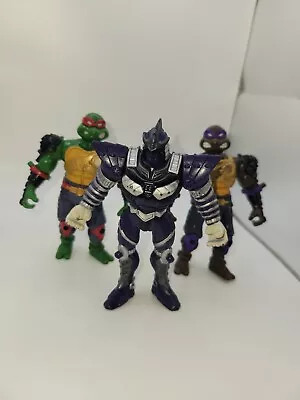 Tmnt Vintage Playmates Toys Metal Mutant Lot 1995 Shredder Raph Don • $35