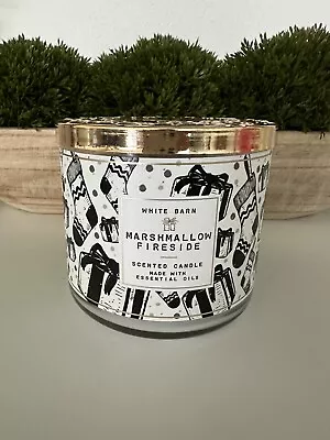 Bath & Body Works MARSHMALLOW FIRESIDE 14.5 Oz. 3-wick Candle - • $20