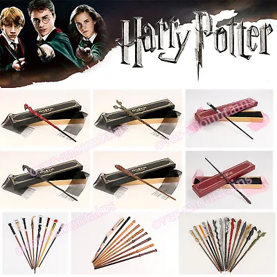 Harry Potter Magic Wand Dumbledore Hermione Luna Wands Cosplay Toys Collectible • £14.39