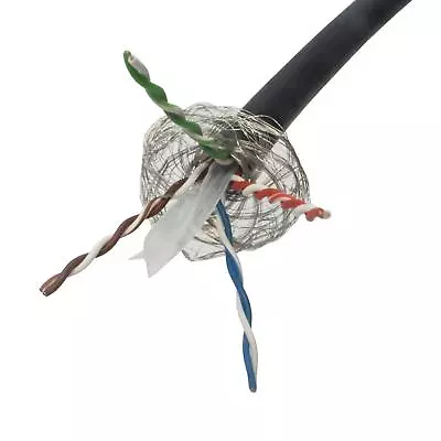 Van Damme Tourcat Cat 6 SF/UTP Screened. Ethernet DANTE Network Link Reel Cable • $18.67