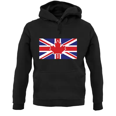 Canadian Union Jack Flag Unisex Hoodie - Canada - UK - England • £24.95